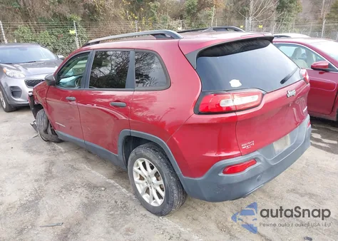 2016 Jeep Cherokee Sport из США, поврежденный, VIN 1C4PJLAB1GW207842